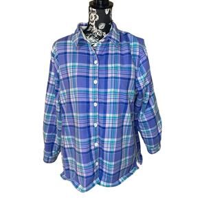 Purple Plaid L.L. Bean Shacket